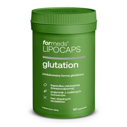 ForMeds Lipocaps Liposomalny Glutation Glutamina 90 kaps.