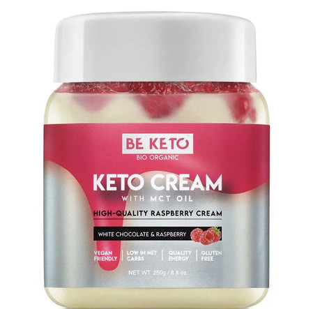 Keto Krem z olejem MCT Malina Biała Czekolada KRÓTKA DATA 2026-09-22