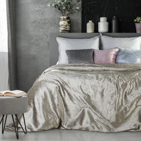 Poszewka Mady 45 x 45 cm, Popielaty