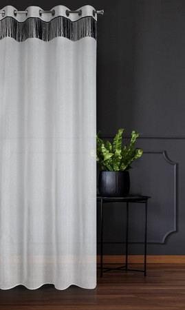 FIRANA GOTOWA JASPER 140 X 250 CM BIAŁY