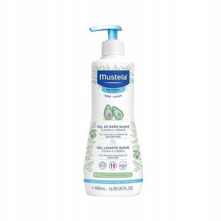 Mustela Delikatny żel do mycia 500ml