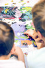 Mudpuppy Puzzle rodzinne świecące w ciemności Dżungla 500 elementów 8+