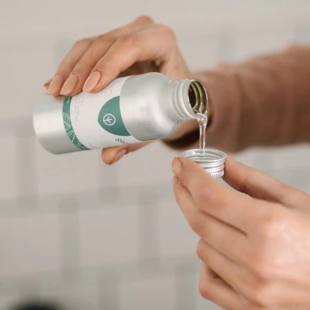 Georganics, Olej do płukania jamy ustnej, z naturalnym składem, do codziennej pielęgnacji, smak zielonej mięty, 100 ml