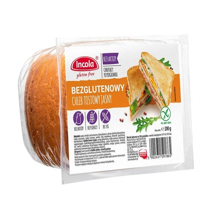 Chleb tostowy jasny bezglutenowy 200 g