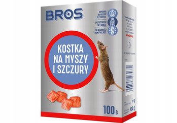 Bros Kostka na myszy i na szczury 250 g