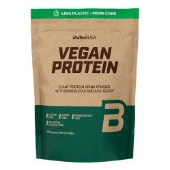 BioTech USA Vegan Protein odżywka białkowa 500 g smak owoce leśne