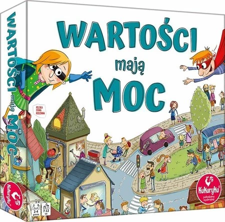 Wartości mają moc gra planszowa KUKURYKU