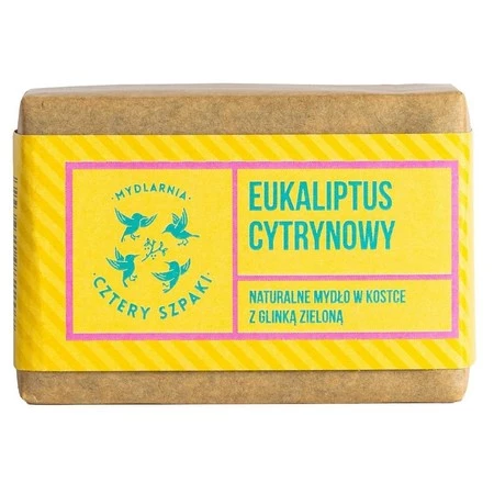 Naturalne mydło w kostce Eukaliptus Cytrynowy 110g