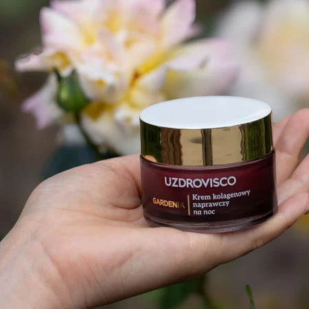 Uzdrovisco Gardenia Krem kolagenowy naprawczy na noc 50ml