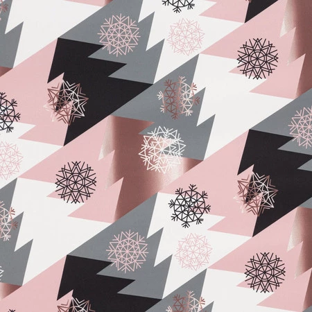 Komplet pościeli świątecznej Aura, 220 x 200 cm, Różowy