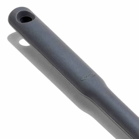 OXO-Łyżka cedzakowa silikonowa czarna, Good Grips