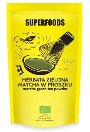 SUPERFOODS Matcha w proszku BIO 100g BIO PLANET