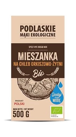 Mieszanka na chleb orkiszowo-żytni BIO 500g