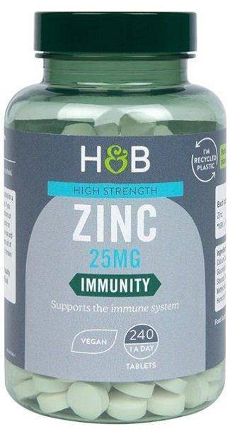 High Strength Zinc 25 mg (240 tabl.)