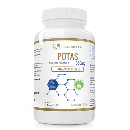 Progress Labs Potas 350Mg 120 kaps.