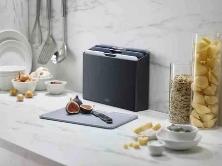 JJ - Zestaw 4 desek do krojenia M Folio™, grafitow