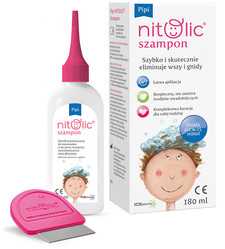 Pipi NITOLIC® Spray przeciw wszawicy 30 ml + grzebień – skuteczne usuwanie wszy i gnid