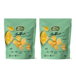 Zestaw: 2x Super Munchies  Chipsy Z Jackfruita 50g