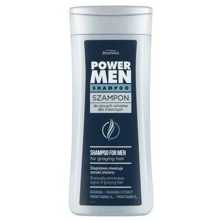 Power Hair szampon do siwych włosów dla mężczyzn 200ml