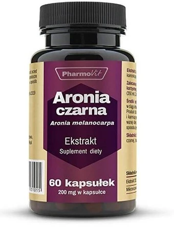 Pharmovit Aronia Czarna 200 mg − 60 kaps.