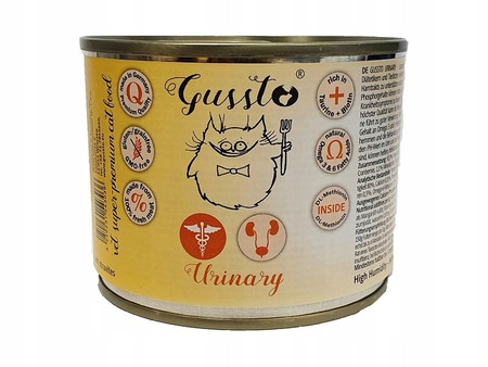 Gussto Vet Urinary - Karma mokra dla kota - 200g
