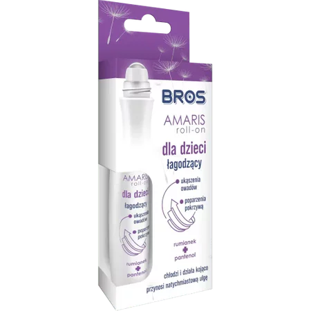 BROS - Amaris - roll-on łagodzący ukąszenia dla dzieci 15ml