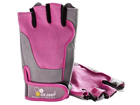 Olimp Rękawice treningowe Fitness One Pink S
