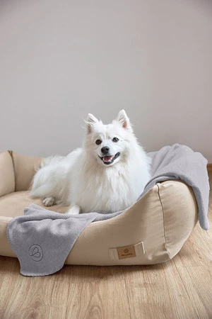 PALOPA Legowisko dla psa bawełniane Fred humus XS