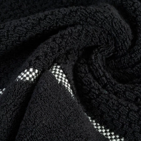 Ręcznik Caleb (13), 50 x 90 cm, Czarny