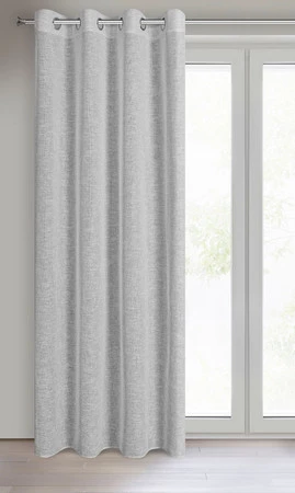 ZASŁONA GOTOWA AMARI 140 X 250 CM STALOWY