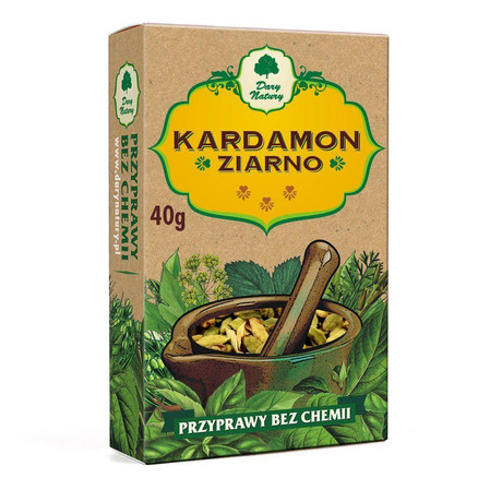 Dary natury Kardamon ziarno 40g