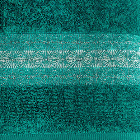 Ręcznik Malika (06), 50 x 90 cm, Turkusowy