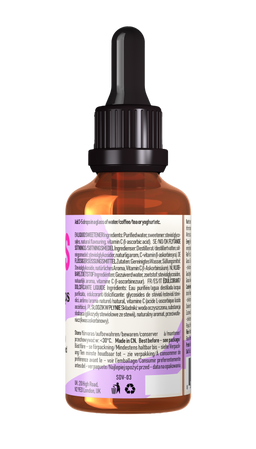 N!CK'S Nicks Stevia Drops Vanilla Naturalny słodzik waniliowy bez cukru 50ml