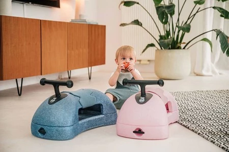 SCOOTANDRIDE My First Ewolucyjny jeździk pchacz 3w1 6 m+ Steel