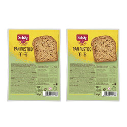 Zestaw: 2x Schar − Pan Rustico, chleb wiejski bezgl. − 250 g