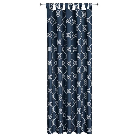 Zasłona gotowa Garden 14 na Szelkach 155 x 200 cm, Granatowy