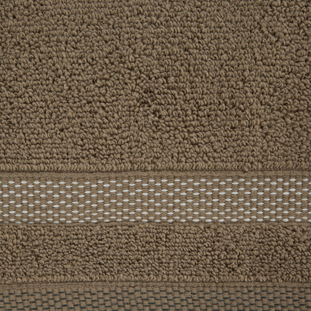 Ręcznik Riki (05), 70 x 140 cm, Jasnobrązowy