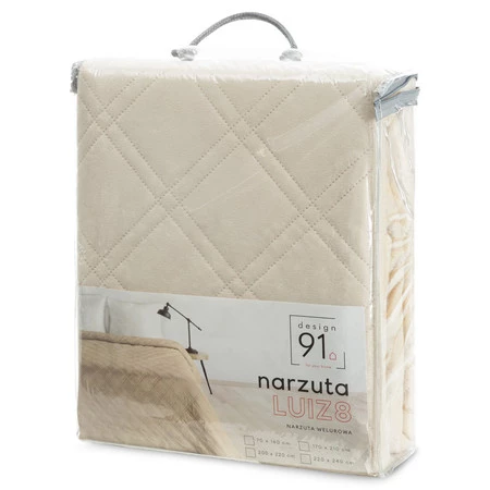 NARZUTA D91 LUIZ 8 200 X 220 CM BEŻOWY