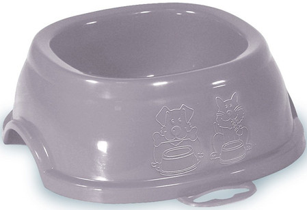 ZOLUX Miska plastikowa Break 1 niebieska / pudrowa 0,4 l