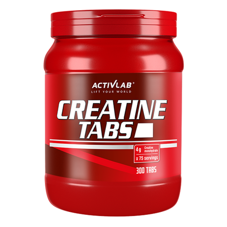 ACTIVLAB CREATINE TABS kreatyna monohydrat 300 tabl.