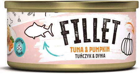MR.BANDIT Fillet Tuna / Pumpkin Tuńczyk Dynia dla kota 80g