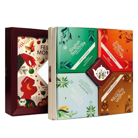 English Tea Shop, Zestaw herbatek FESTIVE MOMENTS, 32 saszetki