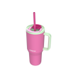 Kambukka Rio kubek termiczny ze słomką 950ml - Bubblegum Mint 