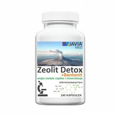 Zeolit  Detox Plus Bentonit 240 X 0,9 g