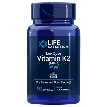 LIFE EXTENSION Low-Dose Vitamin K2 MK7 EU (90 kaps.)