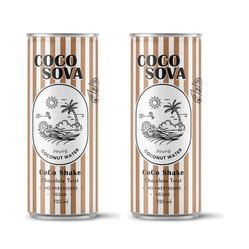 Zestaw: 2x Woda kokosowa czekoladowa 320 ML