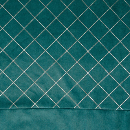 ZASŁONA GOTOWA HAZEL 140 X 250 CM TURKUSOWY