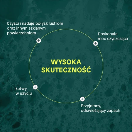 Attitude NATURE+, Spray do mycia okien i luster, 800 ml