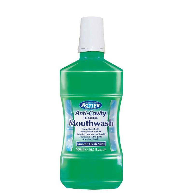 Beauty Formulas Płyn do płukania jamy ustnej 500 - Nabea.pl
