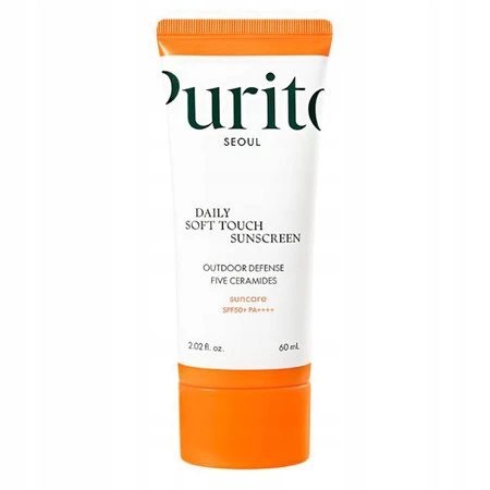 Daily Soft Touch Sunscreen SPF50+ PA++++ krem przeciwsłoneczny z ceramidami 60ml